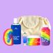 Set Rainbow Bomb — Bubble Salt Friut Rainbow, Sorbet Scrub Fruit Rainbow, Shower Gel Fruit Rainbow, Bubble Bar Fruit Rainbow, Sovka Lip Oil Very Berry