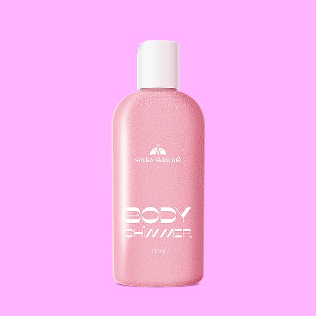 Sovka Body Shimmer Pink